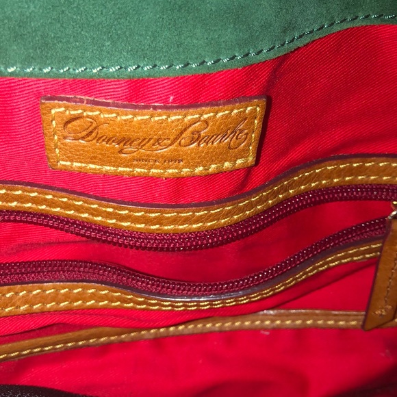 Donney & Bourke Large Florentine Leather Satchel - Picture 6 of 7